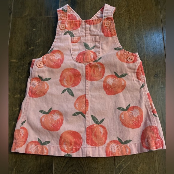 Carter's Other - 🟡 5/$30 🟡 Carters peach overall dress